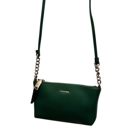 Calvin Klein Hayden Saffiano Large Chain new Crossbody - Picture 4 of 11